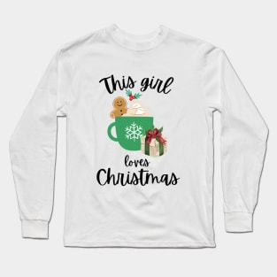 This Girl Loves Christmas Long Sleeve T-Shirt